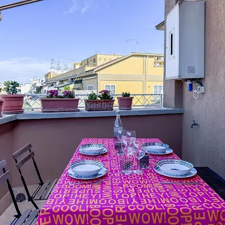 Escher's Penthouse On Nomentana アパート ローマ