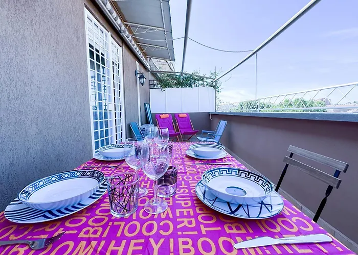 Escher's Penthouse On Nomentana Daire *