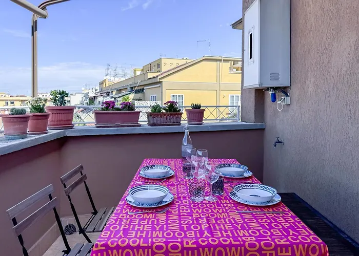 Escher's Penthouse On Nomentana Daire Roma